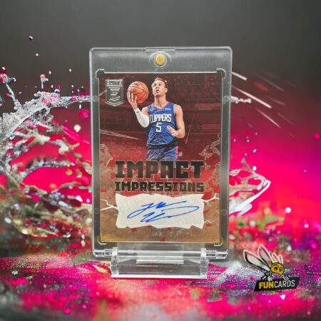 2021-22 Donruss Elite - Impact Impressions Luke Kennard