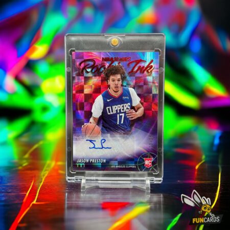 2021-22 Panini NBA Hoops Rookie Red Ink  13/25 #RI-JPR Jason Preston
