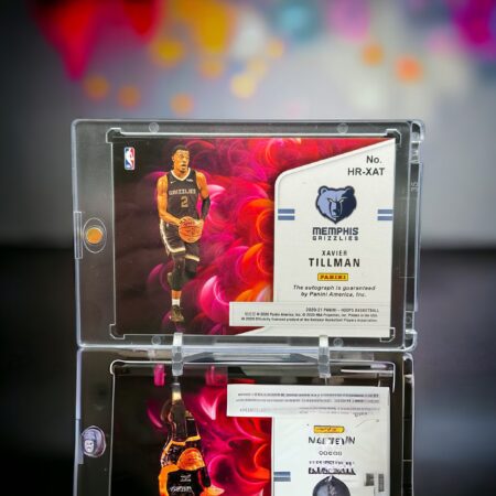 2020-21 Panini NBA Hoops Hot Signatures Rookies #HR-XAT Xavier Tilman