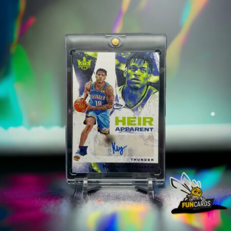 2023-24 Panini Court Kings Heir Apparent Violet Autographs 40/49 Keyontae Johnson
