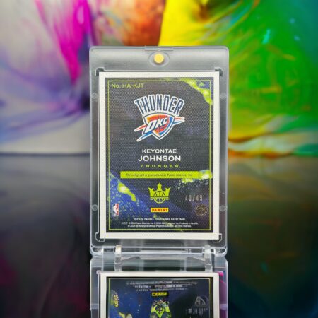 2023-24 Panini Court Kings Heir Apparent Violet Autographs 40/49 Keyontae Johnson