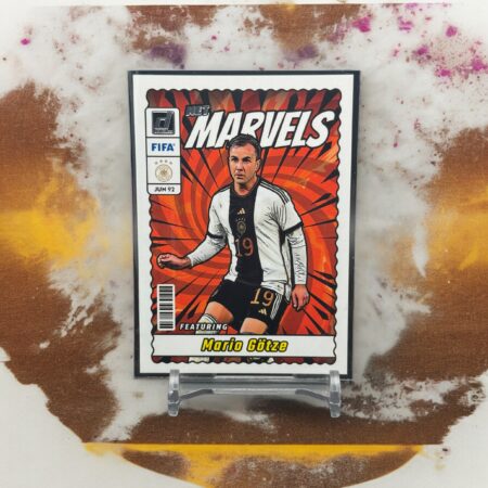 2023-24 Panini Donruss Soccer Net Marvels Press Proof #25 - Mario Goetze