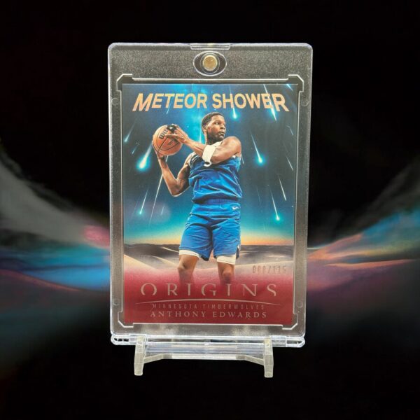 2024-25 Panini Origins - Meteor Shower - Maroon #9 88/115 Anthony Edwards