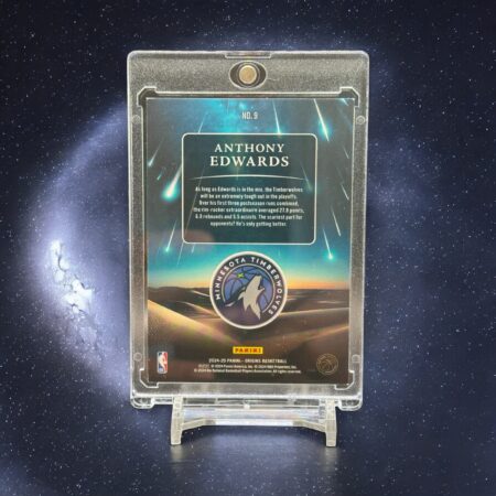 2024-25 Panini Origins - Meteor Shower - Maroon #9 88/115 Anthony Edwards