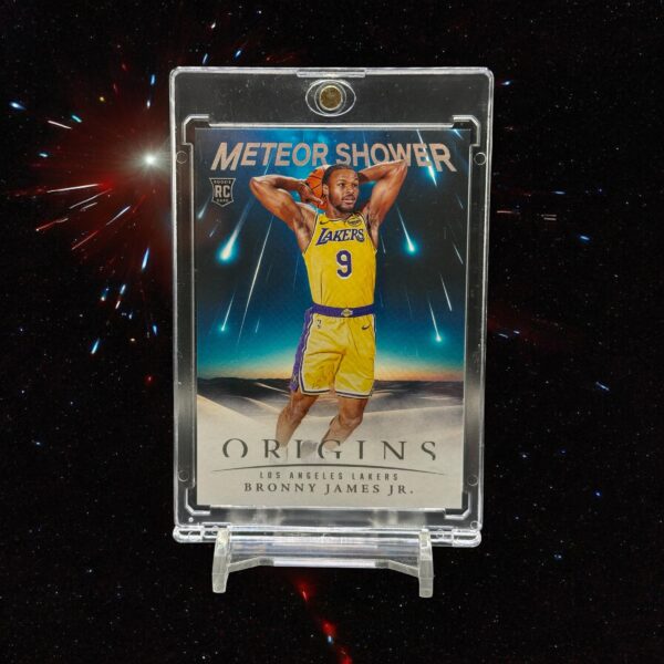 2024-25 Panini Origins – Meteor Shower RC Rookie #24 Bronny James Jr.
