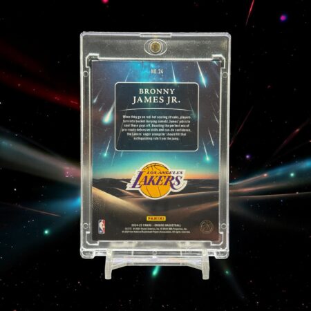 2024-25 Panini Origins – Meteor Shower RC Rookie #24 Bronny James Jr.