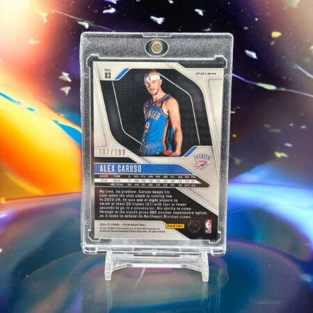 2024-25 Panini Prizm - Blue Prizm [Base] 107/199 #83 Alex Caruso