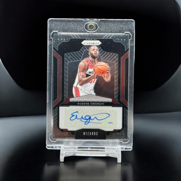 2024-25 Panini Prizm - Penmanship Autographs #PNM-EUG Eugene Omoruyi