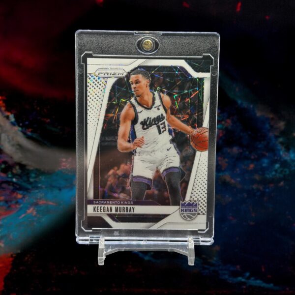 2024-25 Panini Prizm - [Base] - White Lazer Prizm 007/249 #7 Keegan Murray