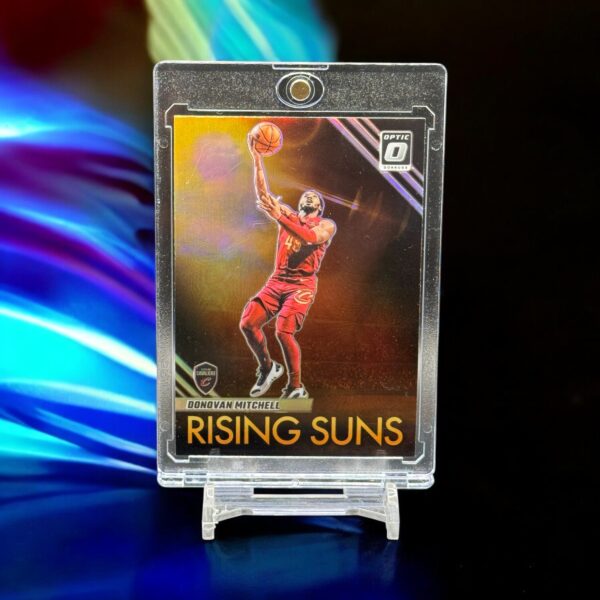 2023-24 Panini Donruss Optic - Rising Suns - Holo Prizm #12 Donovan Mitchell