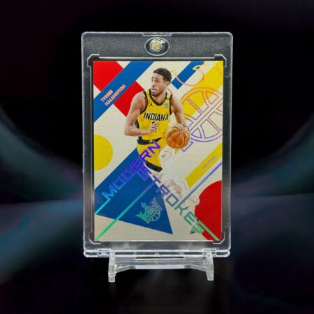 2024-25 Panini Court Kings - Modern Strokes - Silver - 115/125 #23 Tyrese Haliburton
