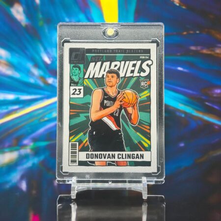 2024-25 Panini Donruss - Net Marvels Press Proof Rookie #1 Donovan Clingan