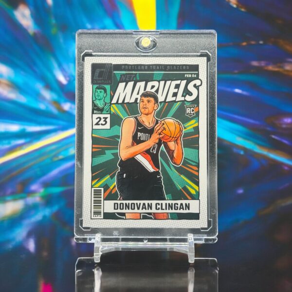 2024-25 Panini Donruss - Net Marvels Press Proof Rookie #1 Donovan Clingan
