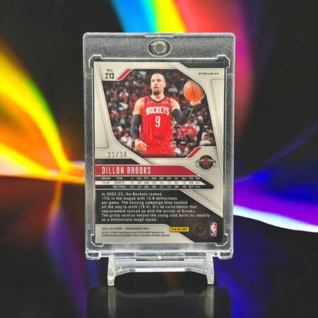2024-25 Panini Prizm - [Base] - White Wave Prizm #213 Dillon Brooks