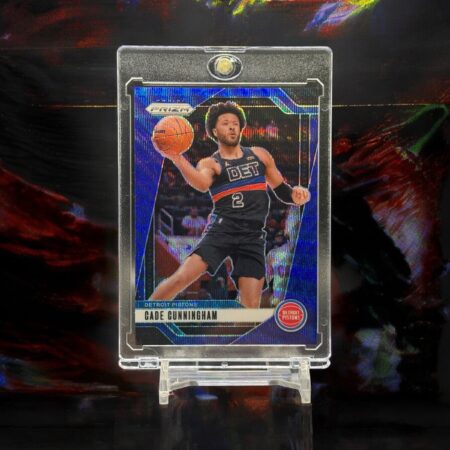 2024-25 Panini Prizm - [Base] - Blue Wave Prizm 41/199 #41 Cade Cunningham