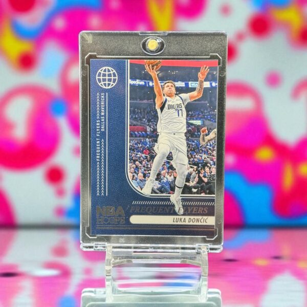 2024-25 Panini NBA Hoops - Frequent Flyers #3 Luka Doncic