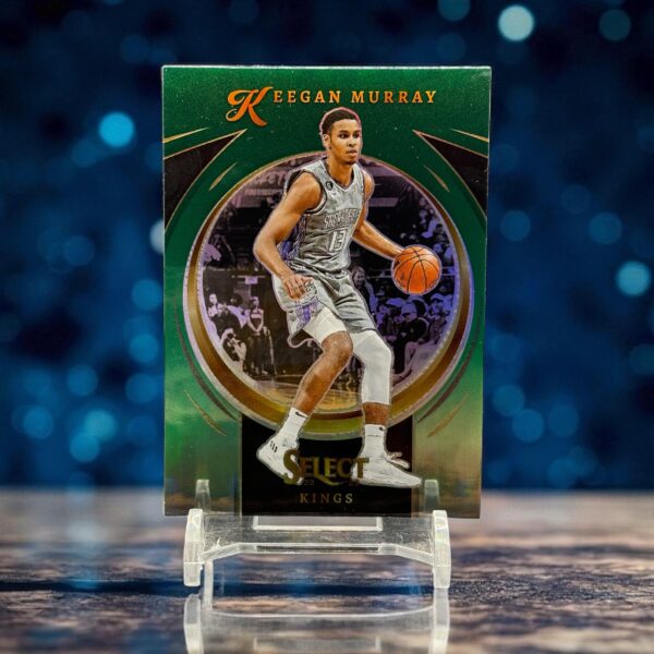 2022-23 Panini Select - Select Certified - Green Prizm #15 Keegan Murray
