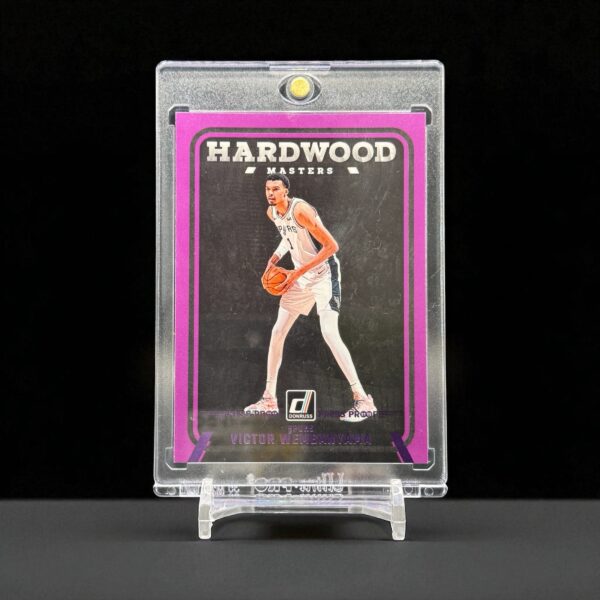 2024-25 Panini Donruss - Hardwood Masters - Press Proof Purple #1 Victor Wembanyama