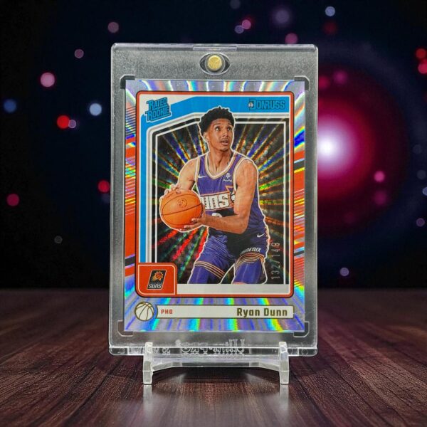 2024-25 Panini Donruss - [Base] - Holo Laser 132/149 #214 Rated Rookie - Ryan Dunn