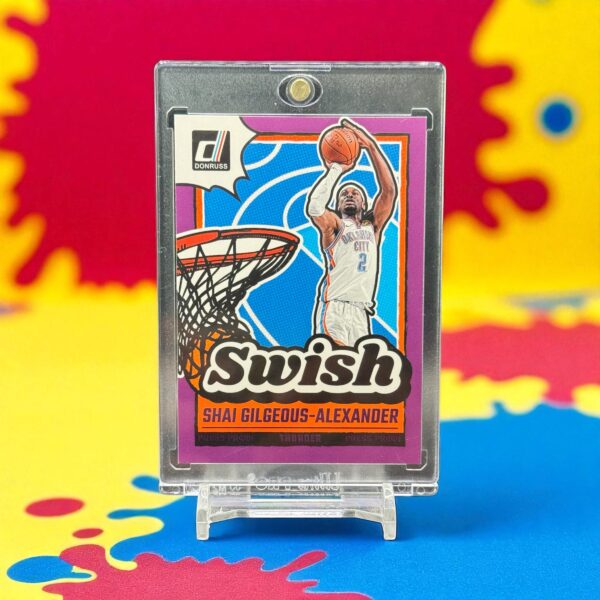 2024-25 Panini Donruss - Swish - Press Proof Purple #1 Shai Gilgeous-Alexander