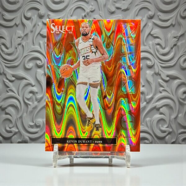 2024-25 Panini Select - Hot Stars - Tectonic Prizm #14 Kevin Durant