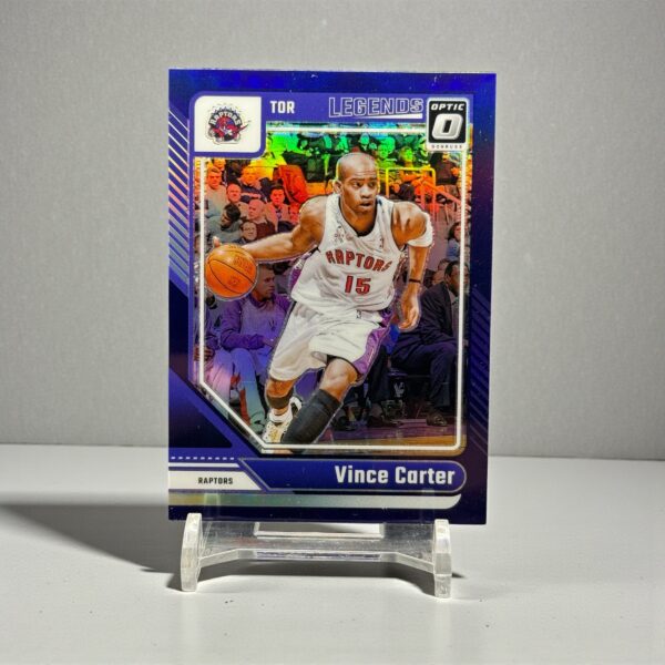 2024-25 Panini Donruss Optic - [Base] - Purple Prizm #245 Legends - Vince Carter