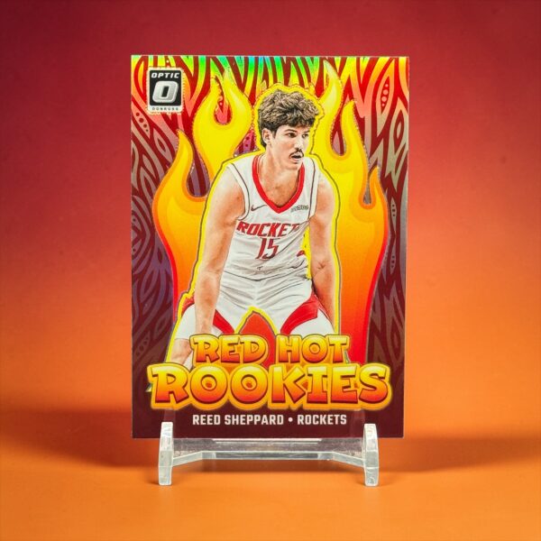 2024-25 Panini Donruss Optic - Red Hot Rookies - Holo Prizm #3  Reed Sheppard