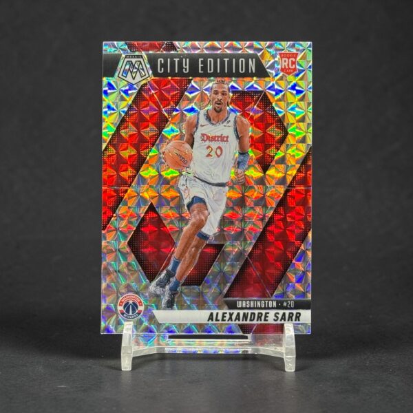 2024-25 Panini Mosaic - [Base] - Mosaic Prizm #278  City Edition - Alexandre Sarr