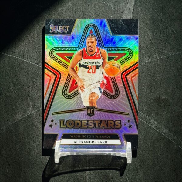 2024-25 Panini Select - Lodestars - Silver Prizm #3  Alexandre Sarr