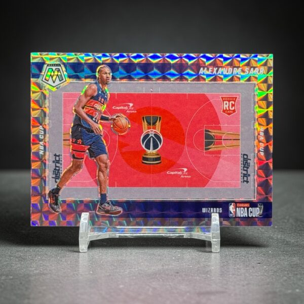 2024-25 Panini Mosaic - NBA Cup #16 RC Alexandre Sarr