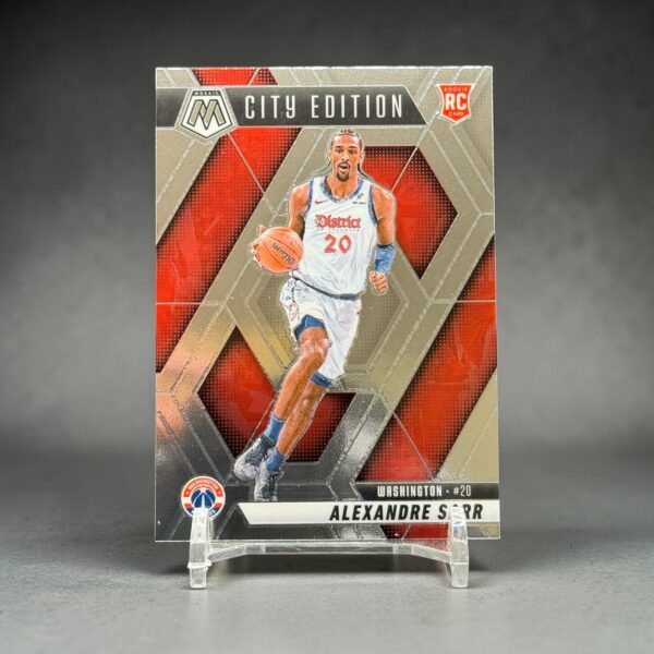 2024-25 Panini Mosaic - [Base] #278  City Edition - Alexandre Sarr