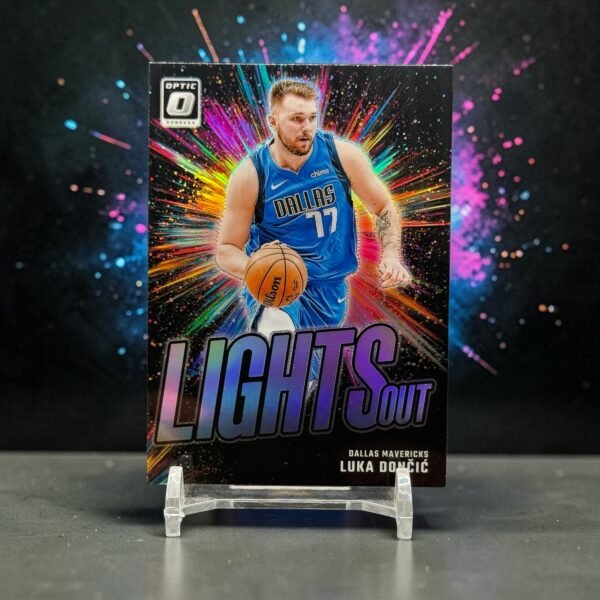 2024-25 Panini Donruss Optic - Lights Out Silver #1 Luka Dončić