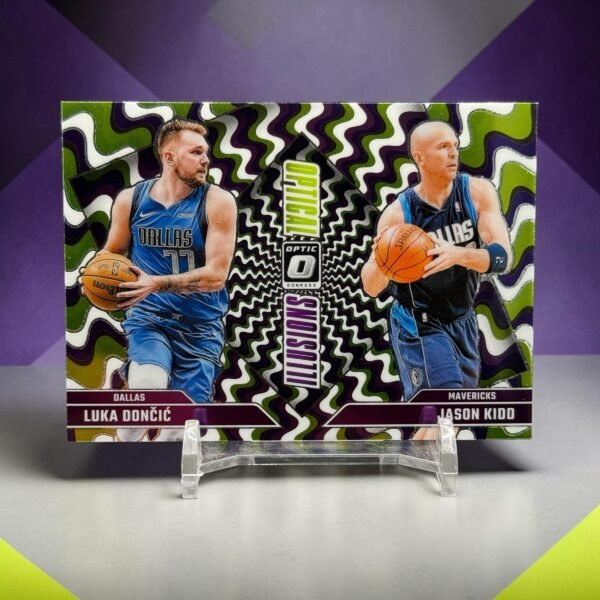 2024-25 Panini Donruss Optic - Optical Illusions #1 Luka Doncic, Jason Kidd