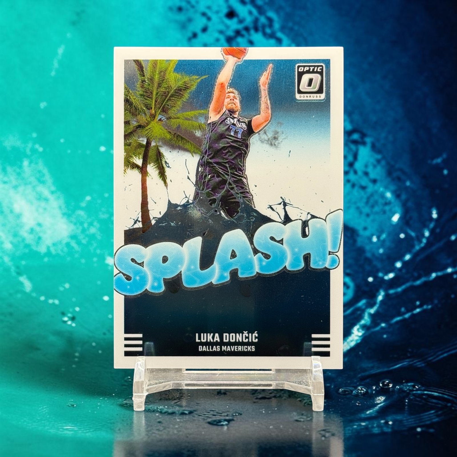 2024-25 Panini Donruss Optic – Splash! #1 Luka Dončić