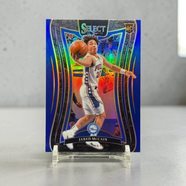 2024-25 Panini Select - [Base] - Blue Prizm #393  Mezzanine - Jared McCain