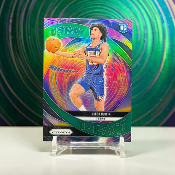 2024-25 Panini Prizm - Instant Impact - Green Prizm #10 Jared McCain