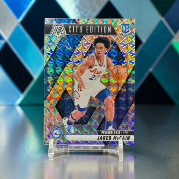 2024-25 Panini Mosaic - [Base] - Mosaic Prizm #277  City Edition - Jared McCain