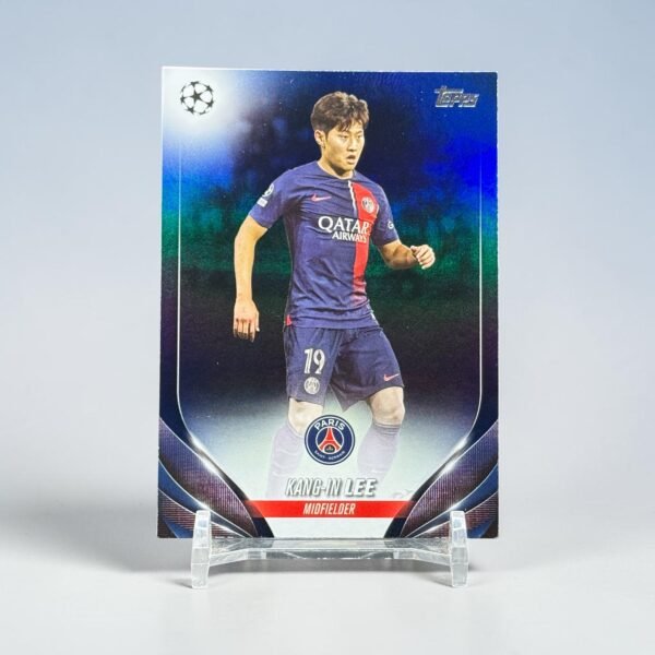 2023-24 Topps UEFA Club Competitions - [Base] - Navy Blue Foil 043/250 #194 Kang-in Lee