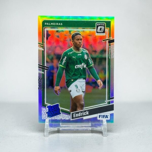 2023-24 Panini Donruss FIFA - Optic - Holo Prizm #176  Rated Rookie - Endrick