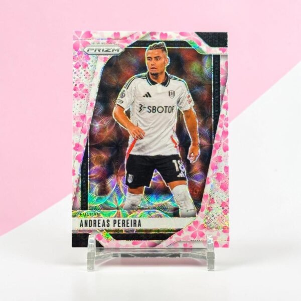 2024-25 Panini Prizm Premier League - [Base] - Cherry Blossom 5/20  #211 Andreas Pereira