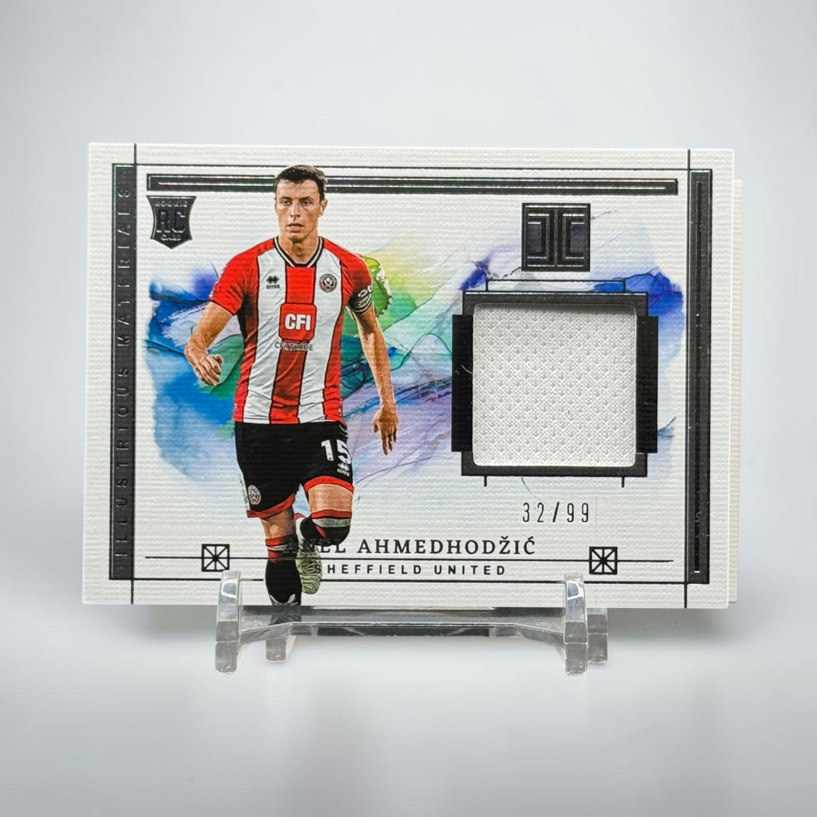 2023-24 Panini Impeccable Illustrious Materials 32 /99  #IL-AA – Anel Ahmedhodzic
