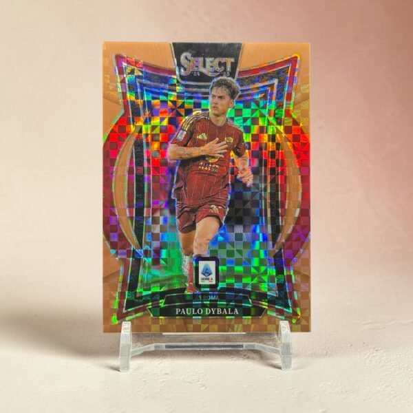 2024-25 Panini Select Serie A - [Base] - Bronze Checker Prizm Terrace 13/45 #78 Paulo Dybala