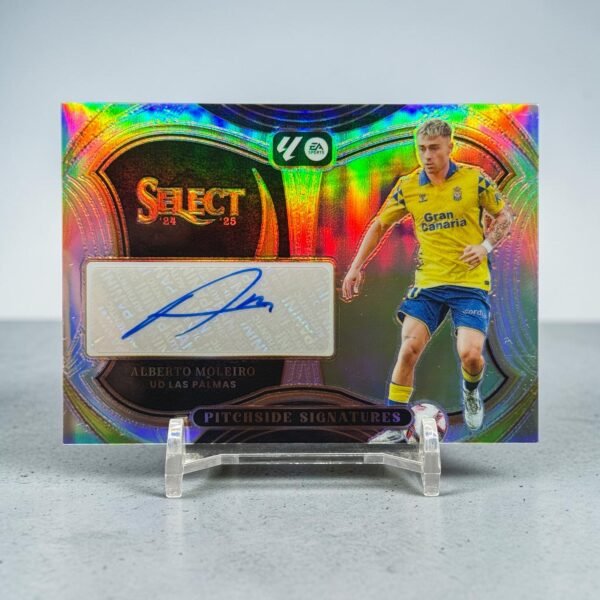 2024-25 Panini Select La Liga - Pitchside Signatures #PS-AM Alberto Moleiro