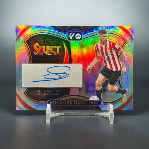 2024-25 Panini Select La Liga - Pitchside Signatures #PS-OS Oihan Sancet